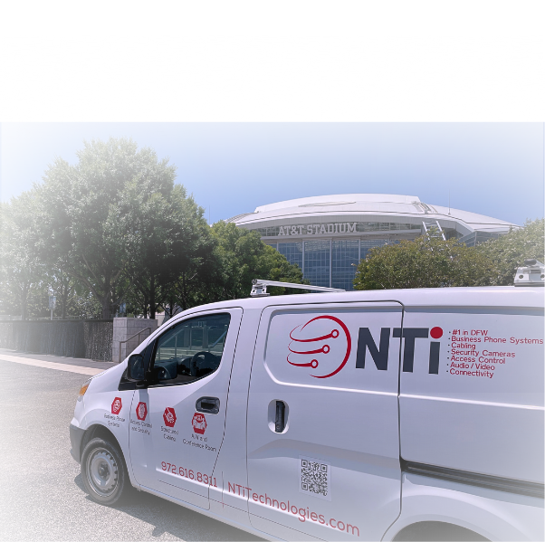 NTi Technologies van in Arlington Texas