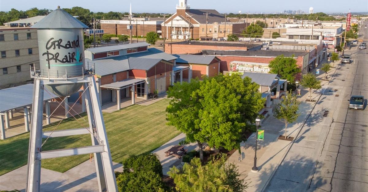 Grand Prairie TX water tower – network cabling Grand Prairie services by Just Cabling