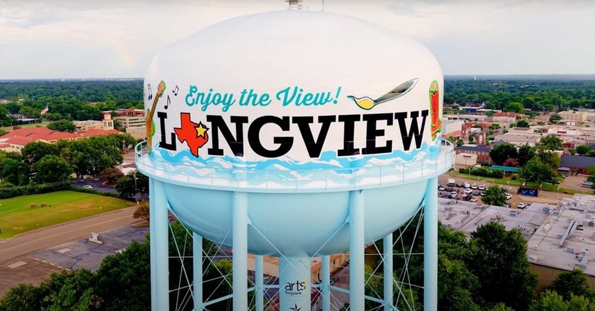 Longview TX water tower – network cabling Longview services by Just Cabling