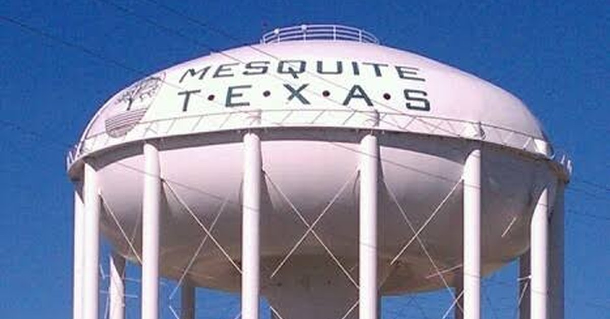 Mesquite TX water tower – network cabling Mesquite services by Just Cabling