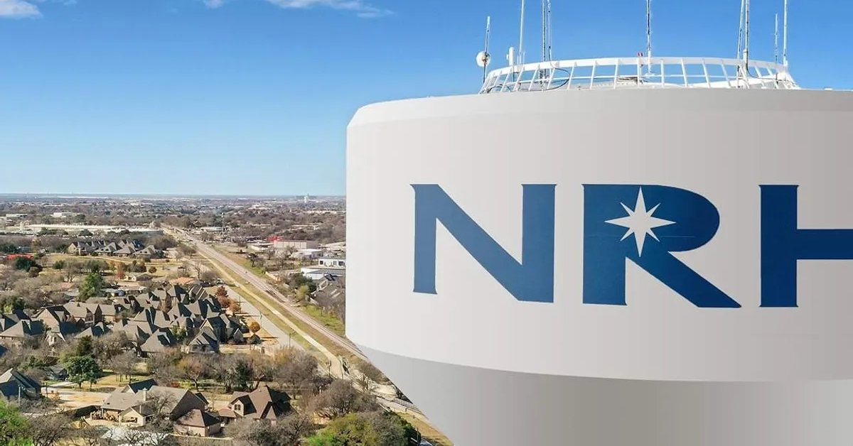 North Richland Hills TX water tower – cabling North Richland Hills services by Just Cabling